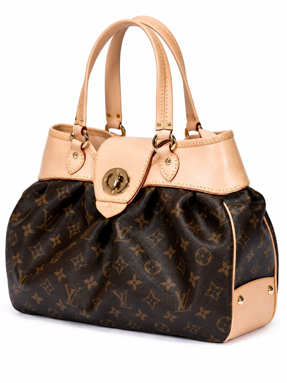 《NEW 2010》 Boetie PM Crossbody/Handbag Satchel Monogram Canvas Louis Vuitton